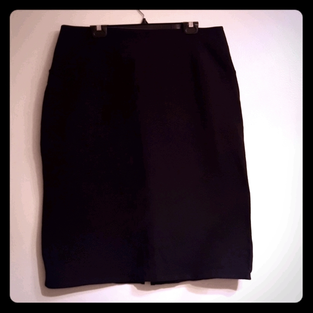 Woman with control skirt